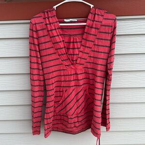 Maurices, Size Medium, Hooded Long Sleeve Top